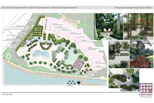 9 - Proposed landscape design